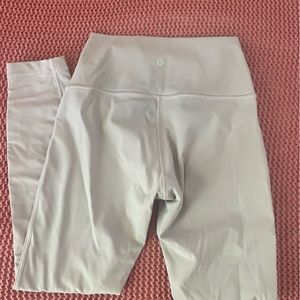 Lululemon leggings Size 6 Pale Mauve